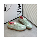 Damen Retro-Sneaker mit atmungsaktiver Oberflächenstruktur und strukturierter Sohle