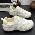 Damen Sportliche Sneakers mit atmungsaktiver Mesh-Konstruktion R&B