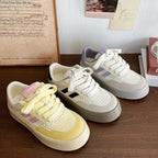 Damen Sportliche Sneakers mit dickem Profil und atmungsaktiver Obermaterialkombination