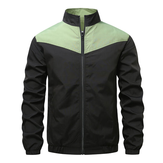 Herren Sportliche Jacke mit modernem Kragen R&B