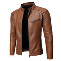 Herren jacke mit stylishem Stehkragen und praktischen Reißverschlusstaschen R&B