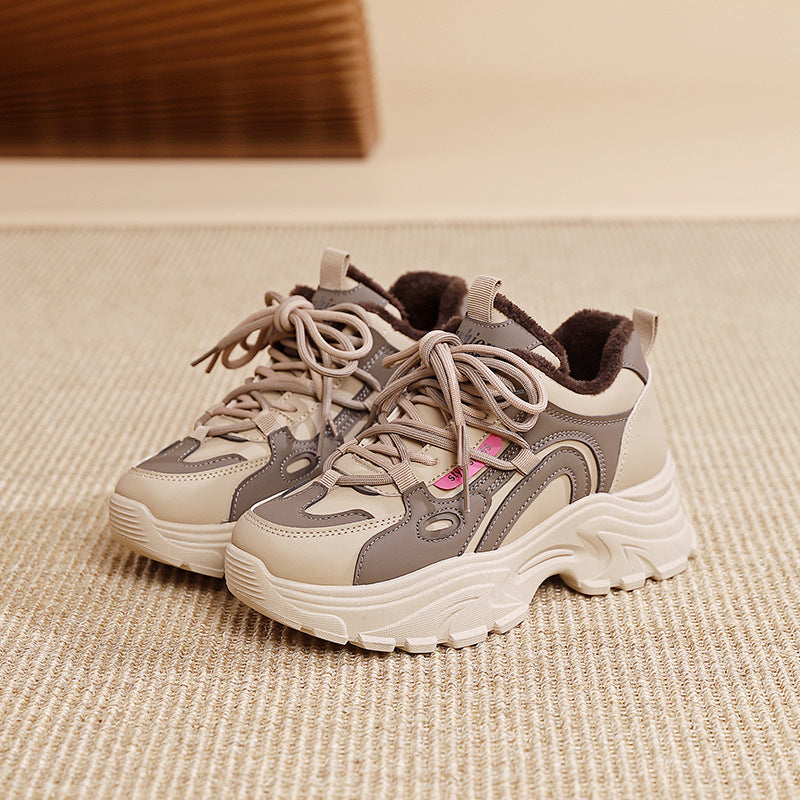 Damen Trendige Schnürschuhe mit Komfortsohle und atmungsaktivem Futter R&B