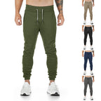 Herren funktionale Sport-Jogginghose mit atmungsaktiven Einsätzen und integriertem Kordelzug R&B