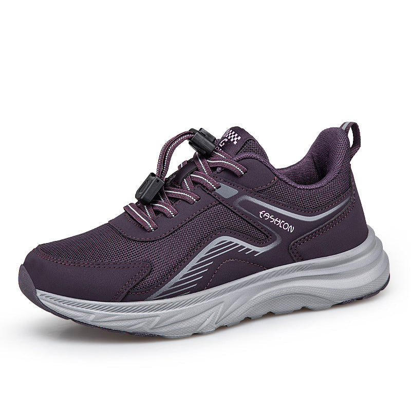 Damen Atmungsaktive Lauf-Sneaker mit innovativem Schnellschnürsystem R&B
