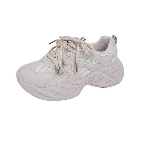 Damen Sportliche Sneaker mit atmungsaktiver Mesh-Oberfläche und dämpfender Sohle R&B