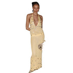 Damen Stricktop mit funkelneden Details R&B