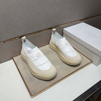 Damen Slip-On Sneaker mit komfortablem Fußbett und elastischem Einstieg R&B
