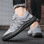 Damen Outdoor-Sneaker mit rutschfester Sohle und atmungsaktivem Obermaterial