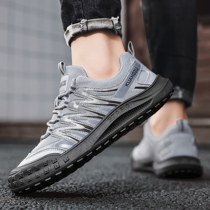 Damen Outdoor-Sneaker mit rutschfester Sohle und atmungsaktivem Obermaterial