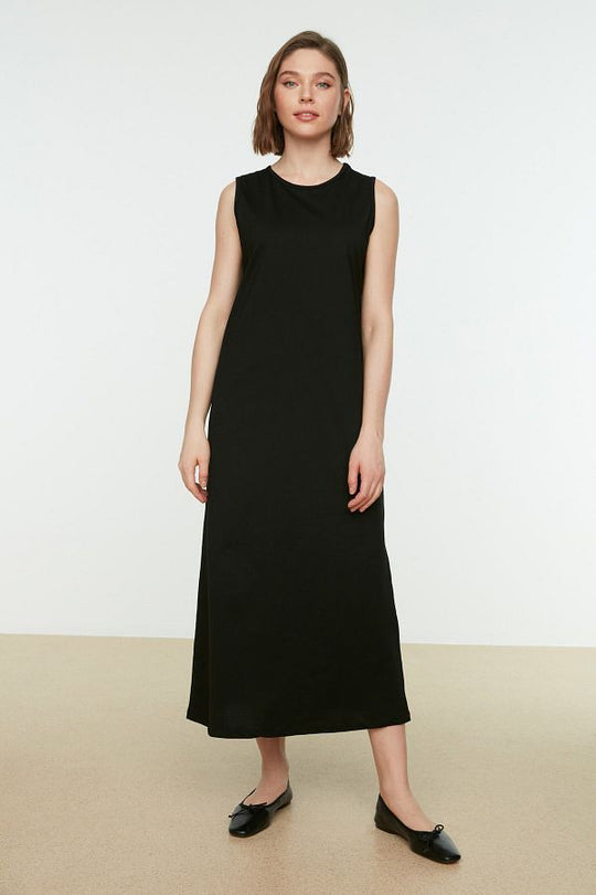 Damen Maxikleid aus weichem und leichtem Jersey R&B