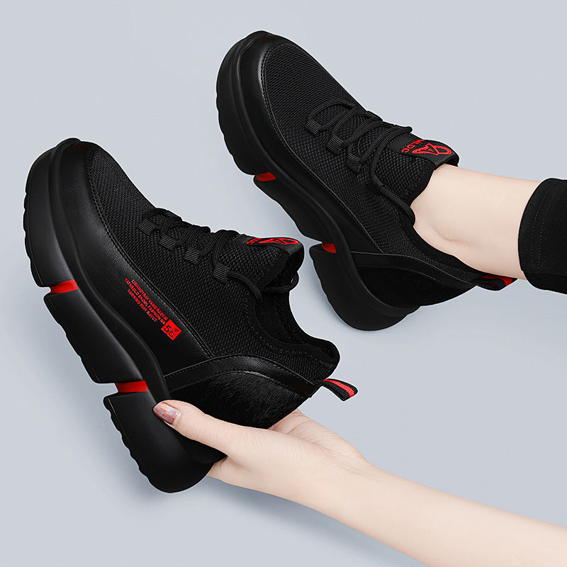 Damen Sportliche Chunky Sneakers mit atmungsaktivem Mesh-Obermaterial und innovativer Dämpfungstechnologie R&B
