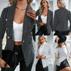 Damen schicke Tweed-Blazer R&B