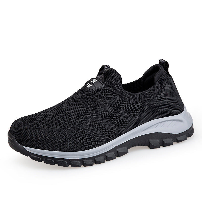 Damen Sportschuhe mit atmungsaktiver Strickoberfläche und rutschfester Sohle R&B