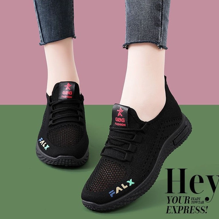 Damen Atmungsaktive Freizeit Sneakers mit flexibler Sohle R&B