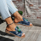 Damen Sommerliche Sandalen mit einzigartigem Glitzerdesign R&B