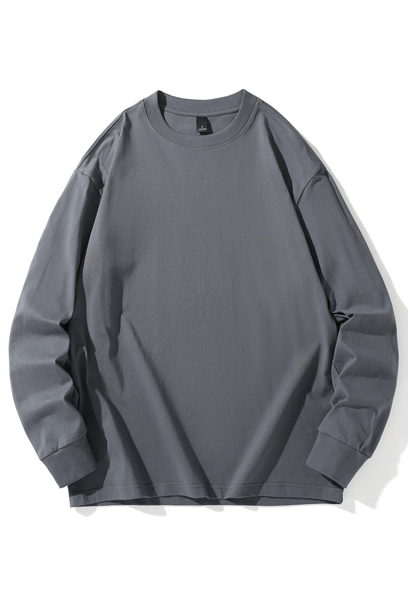 Damen lässiges Langarmshirt aus hochwertiger Baumwolle R&B