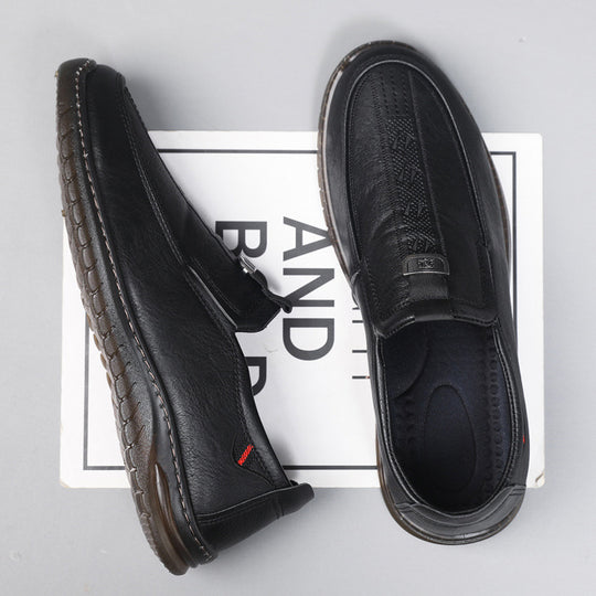 Herren elegante Slipper mit rutschfester Sohle und flexibler Einlage R&B