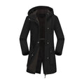 Damen funktionale Outdoor-Jacke mit verstellbarem Taillenzug und Innenfutter