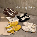 Damen modische Sneakers mit sportlichem Design und atmungsaktiver Obermaterialkombination R&B