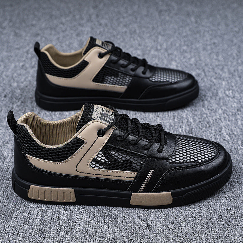 Damen Sportliche Sneakers mit atmungsaktivem Mesh-Obermaterial und dämpfender Sohle R&B