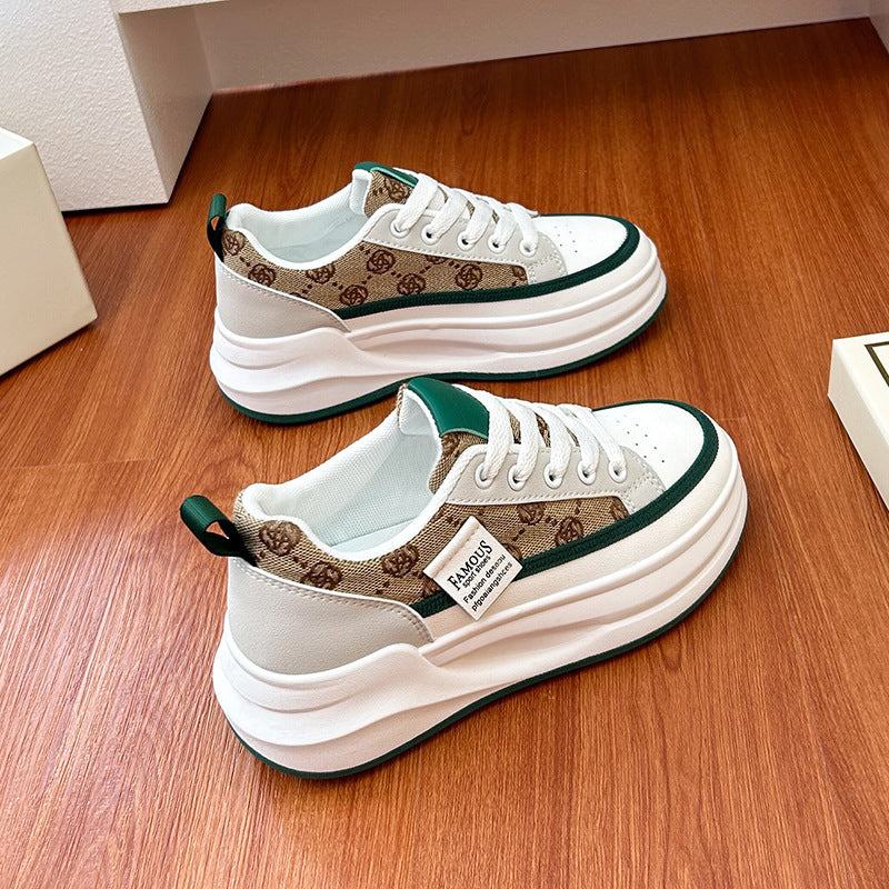Damen Sneakers mit Plattformsohle und modischem Design R&B