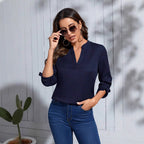 Damen Elegantes und modernes Blusenshirt R&B
