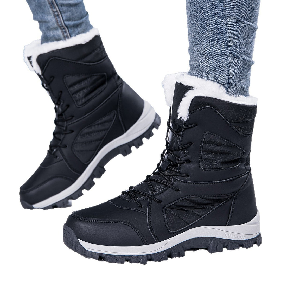 Damen Winterstiefel mit isolierendem Innenfutter und rutschfester Profilsohle R&B