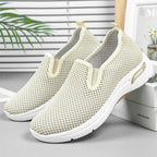 Damen Atmungsaktive Slip-On Sportschuhe mit elastischem Obermaterial