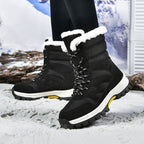 Damen Winterjacke mit isolierendem Futter und griffiger Laufsohle