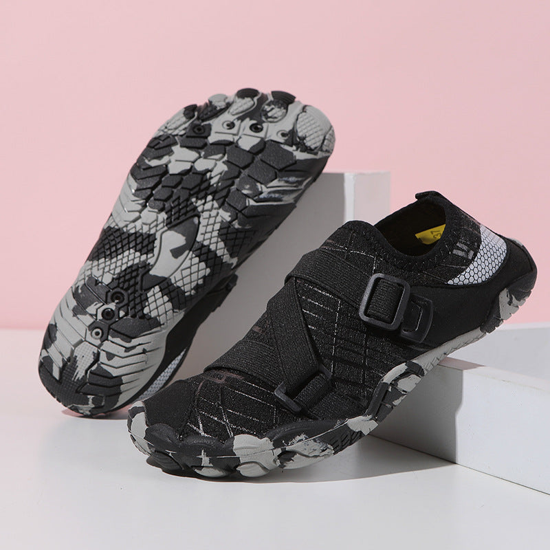 Damen Flexible Wassersportschuhe mit verstellbarem Klettverschluss R&B