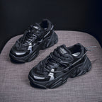 Damen Sportliche Chunky Sneakers mit atmungsaktivem Obermaterial und rutschfester Sohle R&B