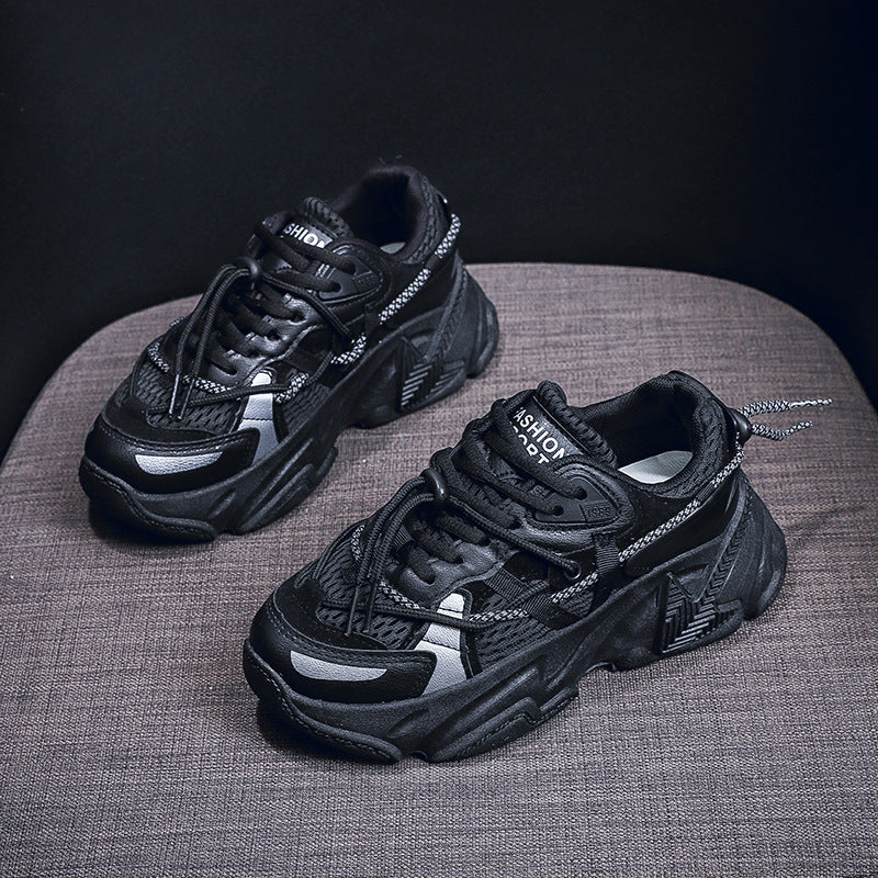 Damen Sportliche Chunky Sneakers mit atmungsaktivem Obermaterial und rutschfester Sohle R&B