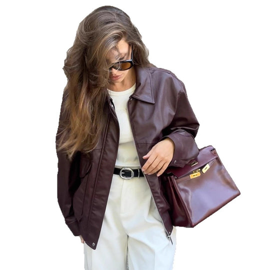 Damen jacke mit Taschen und sportlichem Schnitt R&B