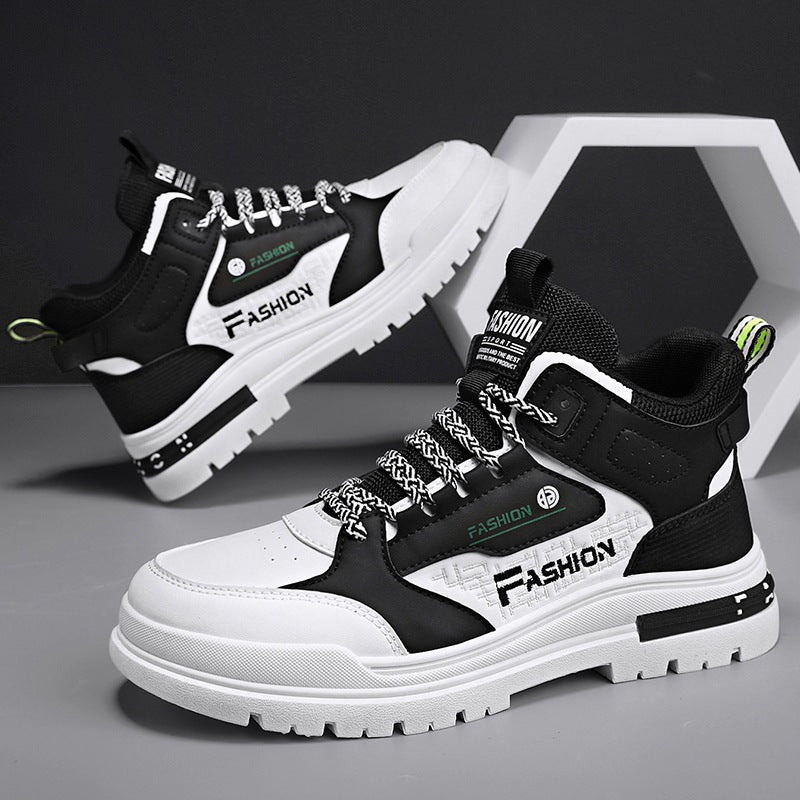 Damen Sportliche Schnürstiefel mit atmungsaktiver Mesh-Oberfläche und rutschfester Sohle