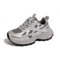 Damen Sportliche Sneakers mit atmungsaktiver Mesh-Oberfläche und stoßdämpfender Sohle R&B