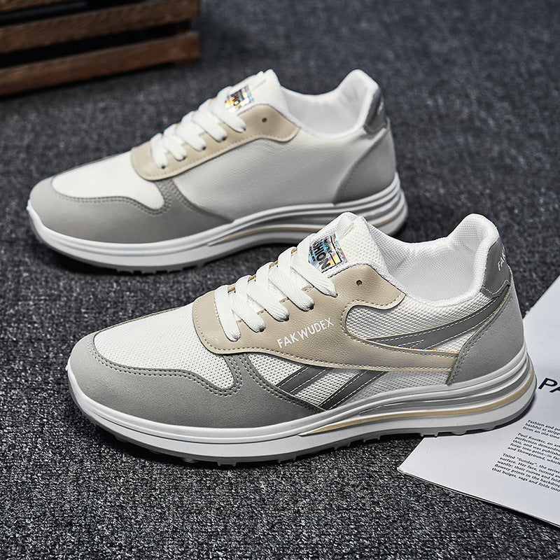 Damen Sportliche Sneaker mit atmungsaktiver Mesh-Oberfläche und gepolsterter Sohle R&B