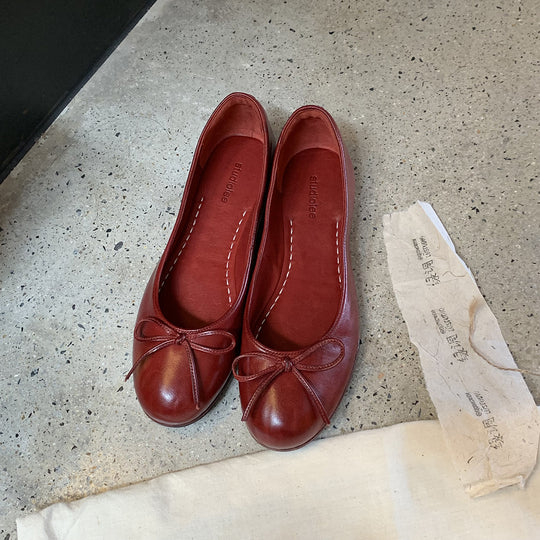 Damen Ballerinas mit zartem Schleifen-Detail und komfortablem Fußbett R&B