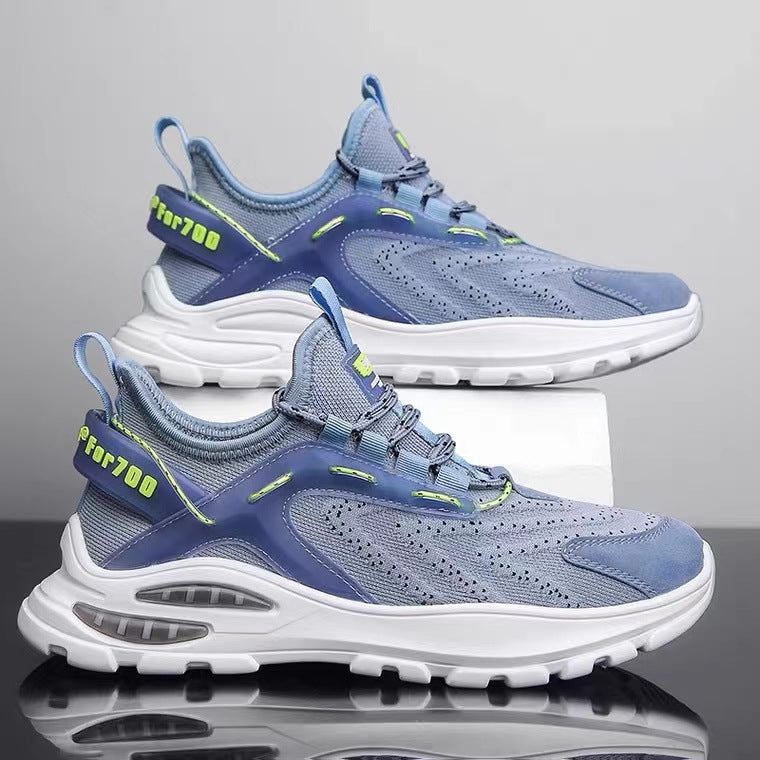Damen Sportliche Lifestyle Sneakers mit atmungsaktiver Mesh-Oberfläche R&B