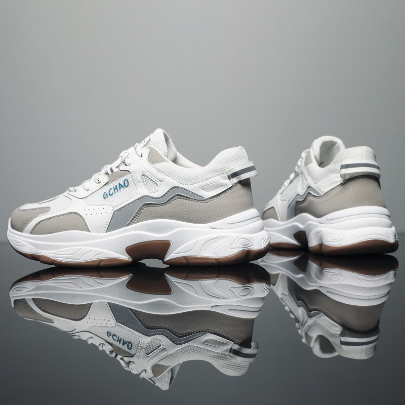 Damen Sportliche Sneakers mit atmungsaktiver Oberflächenstruktur