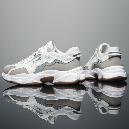 Damen Sportliche Sneakers mit atmungsaktiver Oberflächenstruktur R&B