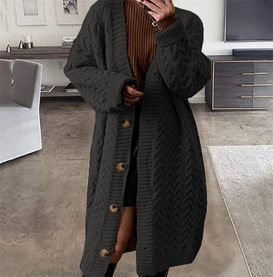 Damen Großer Strickcardigan R&B