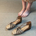 Damen Sandalen mit elegantem Riemchendesign und modischen Akzenten R&B