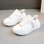 Damen sportliche Chunky Sneaker mit rutschfester Sohle und atmungsaktivem Obermaterial R&B