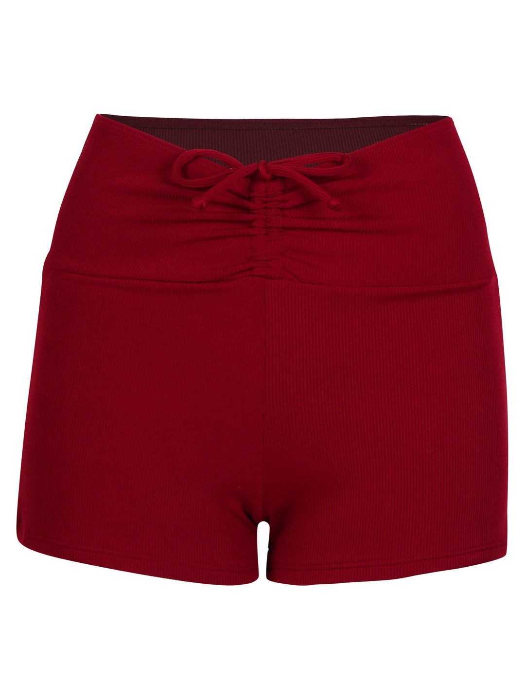 Damen Bikini-Höschen mit hohem Bund und raffinierten Rüschendetails R&B