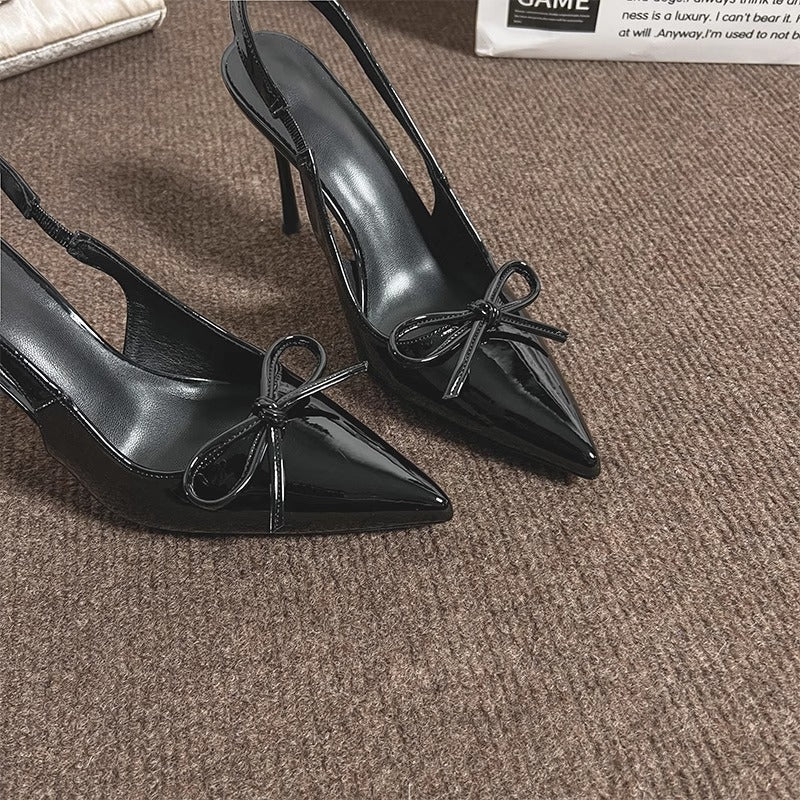 Damen Sling-Pumps mit eleganter Schleife R&B