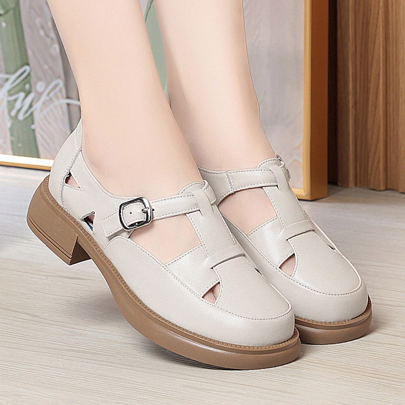Damen Komfortable Schnürsandalen mit modischem Riemendesign R&B