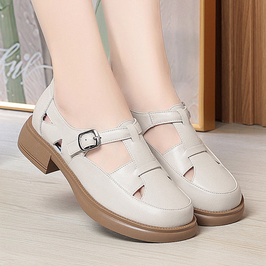 Damen Komfortable Schnürsandalen mit modischem Riemendesign R&B