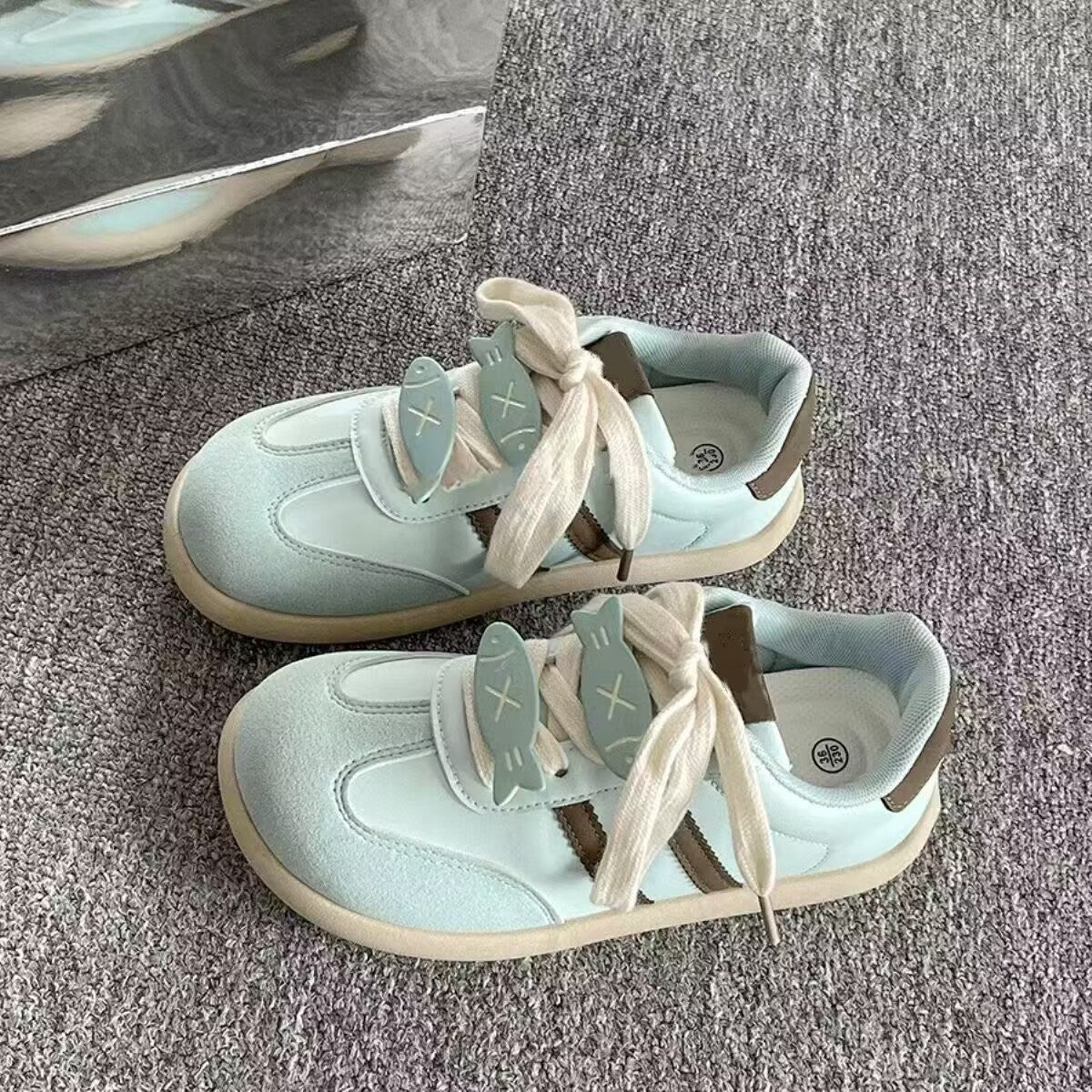 Damen Sneakers mit verspielten Tiermotiven und atmungsaktivem Obermaterial R&B