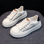 Damen Platform Sneakers mit strukturiertem Obermaterial und modischem Design R&B