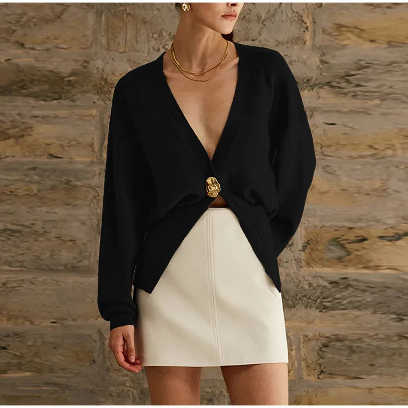 Damen Mode-Strickjacke R&B